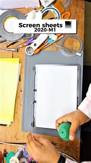 Screen sheets change #macplusbihar #macbooklcd #shortsfeed #sheets #lcd #screen en