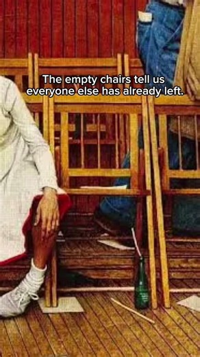 "Losing The Game" by Norman Rockwell #art #history #story #painting #shorts #viral