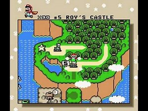 GUIAS: Mario World parte12 (Castillo 5 y chocolate island)