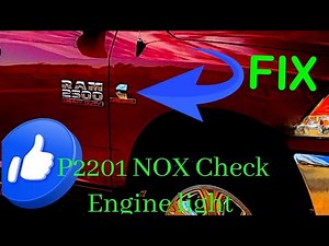 P2201 NOX sensor Ram 2500 3500 Cummins fix part2