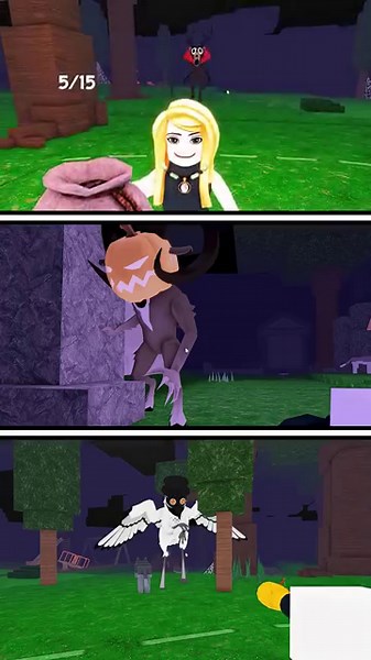 [Halloween Update] 99 Nights in the Forest - RAM VS OWL VS DEER - Roblox