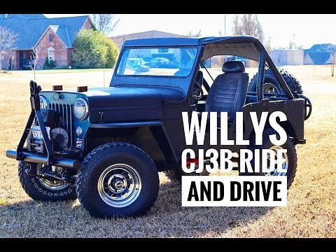 1953 Willys CJ3B Overview and Drive