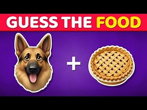 Guess the Food by Emoji 🍔🍕 Food Emoji Quiz + Fun Puzzles