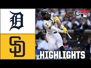 Detroit Tigers vs. San Diego Padres | Full Game Highlights | ESPN MLB