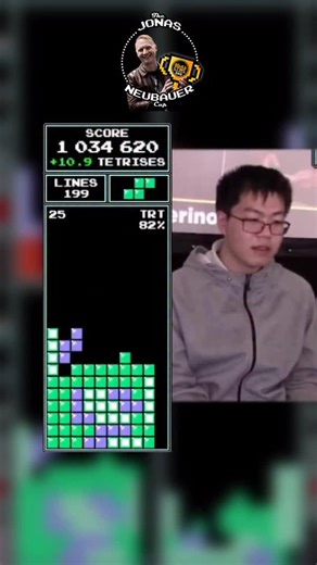 Fractal makes all the RIGHT decisions?!?😎🚨😱 #tetris #ctwc #right | Classic Tetris World Championship