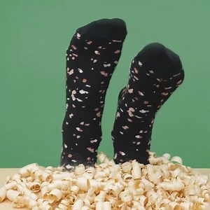 Unlike other socks these immediately grant you that hardworking builder look, without having to put any actual effort in. | Simone Giertz
