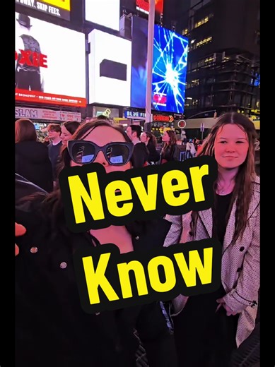 Singing Students in Times Square NYC