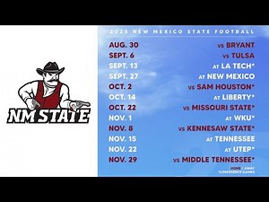 2025 New Mexico State Aggies Football Schedule | Complete Game-by-Game Preview