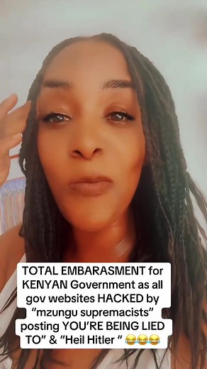 TOTAL EMBARASMENT for KENYAN Government as all gov websites HACKED by “mzungu supremacists” posting YOU’RE BEING LIED TO” & “Heil Hitler “ 😂😂😂 @governmentcritic thanks for the heads up! That was so WILD! | WTV.co.ke