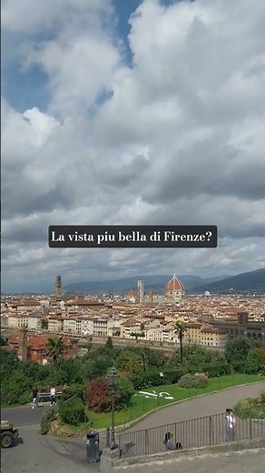 La vista piu bella di Firenze 😍 Piazzale Michelangelo #toscana #travel #firenze