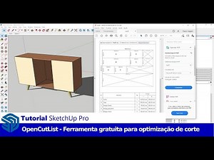 Tutorial SketchUp Pro: Como Utilizar o Plugin Gratuito OpenCutList para Optimização de Corte