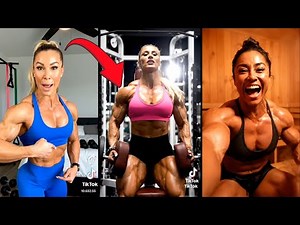 TIKTOK FBB MASSIVE Workout - 10 minutes! (COMPILATION) #fbb #muscle #bodybuilding #ai #musclegain