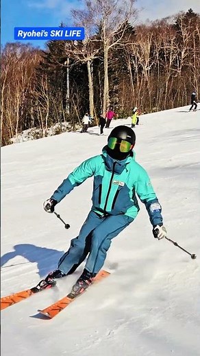 So Smooth to the Finish! Junior Skier Crushes Moguls at Shiga Kogen! #skiing #japansnow #jrskier
