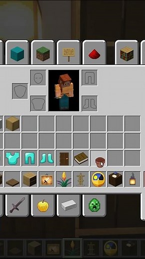 Minecraft Easy Bookshelf Build Ideas for Beginners #minecraft #shorts