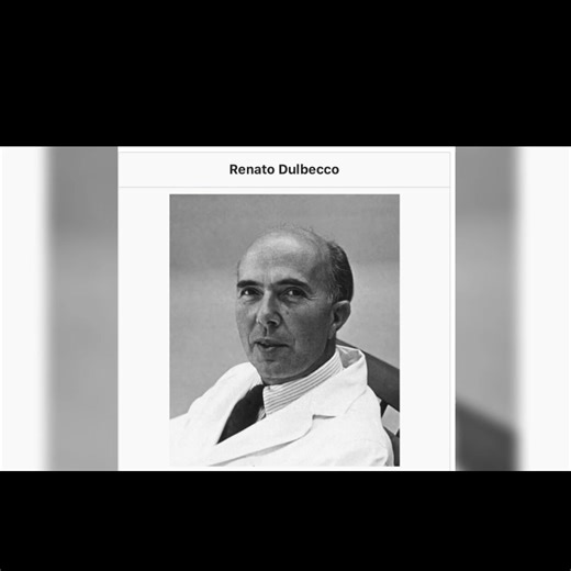Renato Dulbecco - Global Leader of Cancer Research Italian American Moment! #147 Watch Below 👇 #stayproud Check Out More Of Our Moments & Like Our Facebook Page Here ➡️ https://m.facebook.com/.../m.faceboo.../italianamericanlife/ | Italian American Life with Frankie D.
