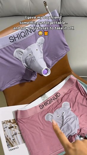 🎁🐘 The Perfect Gift for Your Boyfriend or Husband – Elephant Trunk Underwear! 🐘🎁 Looking for a fun and unique gift that will make him laugh out loud? Say hello to Elephant Trunk Underwear – the ultimate blend of comfort, humor, and surprise! 😜 ✔️ Unforgettable Gift: Perfect for birthdays, anniversaries, or just because! ✔️ Comfortable & Hilarious: Made for a comfy fit with a quirky twist. ✔️ Guaranteed to Make Him Smile: Because every guy loves a little playful fun! Make him feel special an