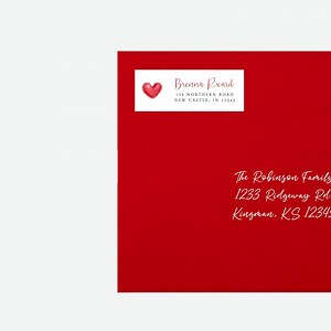 Little Sweetheart Return Address Label, Heart Baby Shower Address Label, Instant Editable Digital or Printed, BA121223 - Etsy