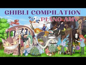 Studio Ghibli Movies Compilation Ghibli Nature Scenery Beautiful Moments Calm AMV Edit
