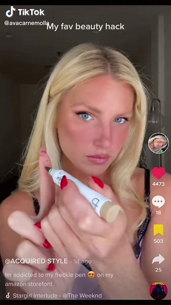 Smart Makeup Hack: Applying Freckle Pen Like a Pro!