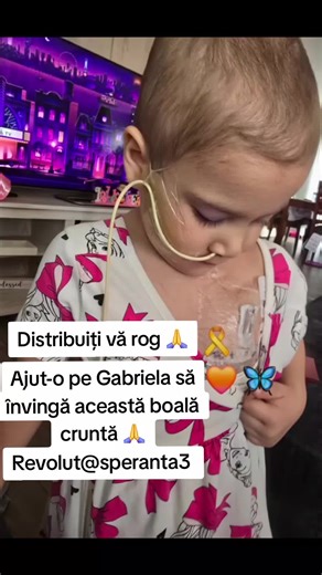 Ajut-o pe Gabriela să învingă leucemia