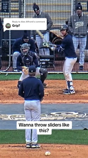 Replying to @Alex Affronti Slider grip! Follow for more! #baseball #baseballboys #baseballlife #baseballszn #sports #fyp
