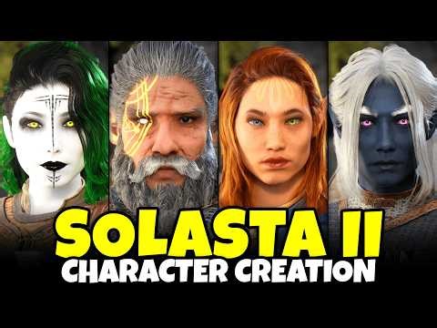Solasta II Character Creation (Full Male & Female Customization, All Classes, Races, Much More!)