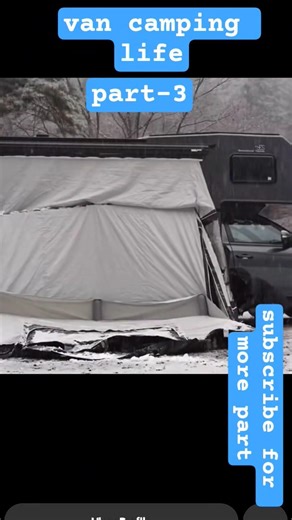 #trending #viral van life in snow fall #vanlife #camping #campervan #part3 #vanlifetravel #vanlifer