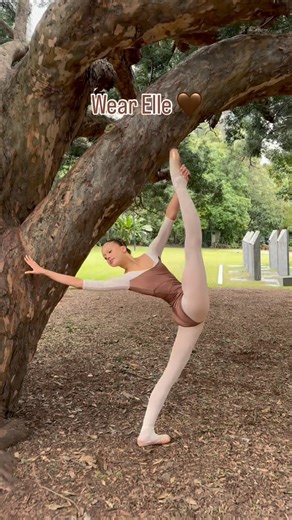 Collections | Your Dancewear on Instagram: "We haven’t done a 3/4 sleeve leotard since 2019…. So we brought the style back in our Elle Leotard癩 In our latte gloss colour ☕️ she has ballet tights pink mesh as her sleeve to be cohesive to your shoes and tights  Available now on claudiadeanworld.com #balletcore #ballet #ballerina #hack #dancerhack #balletaesthetic #ootd etaesthetic #ootd #balletgirl"