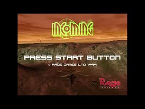 Incoming - Sega Dreamcast - Intro & Title Screen