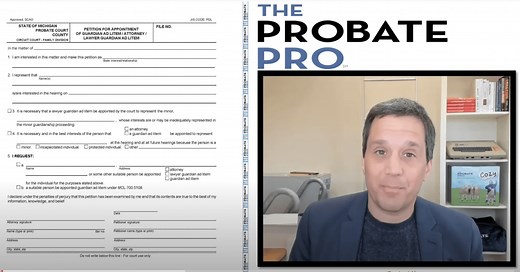 Petition for Appointment of Guardian ad Litem - The Probate Pro
