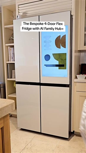 Discover the 4-Door Flex Fridge with AI Family Hub
