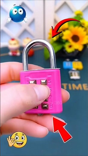 🔐✨ TOP 3 Smart Locks for Home & Travel 🔥 #gadgets #shorts #unboxing