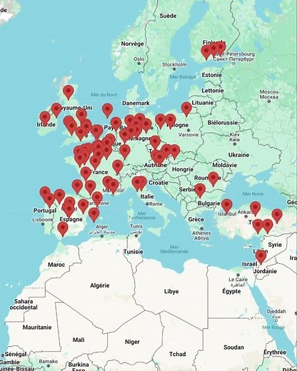 Meridiam's investments in Europe (May 2025)