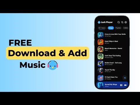 How To Download And Add Music In Lark Player - (2026)