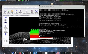3D Exciton simulation in DA domains of bulk heterojunction organic solar cells