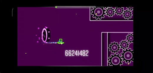 Anime Girl Dash Map in Geometry Dash