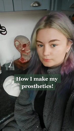 How I make my prosthetics! #prosthetic #prosthetics #prostheticmakeup #sfx #makeup #sfxmakeup #specialeffects #DidYouYawn #fx #Halloween #etsy #UK #smallbusiness #usa #frankenstein #mua