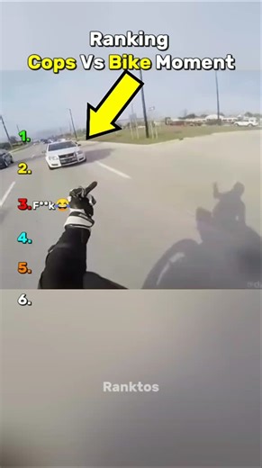 Ranking Cops Vs Bike Moment #ranking
