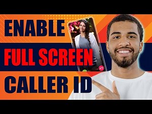 how to enable Full Screen Photo Caller ID for incoming calls (Android, 2026)
