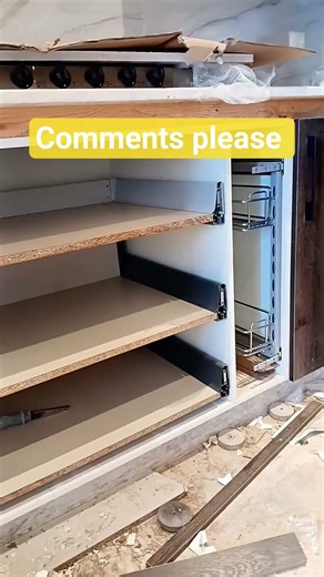 How to install drawer front #woodlinecompany #unfeezmyaccount #growmyaccount #kitchencabinets