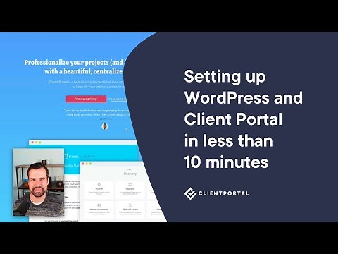 Setting up WordPress and Client Portal in less than 10 minutes