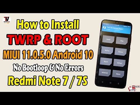 How to Install TWRP Recovery & ROOT on Redmi Note 7/7S ( lavender) No Bootloop | Safe Method |