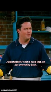 Did You Get Monica's Authorisation To Move All Of Her Stuff 💯💯🔥🔥❤️❤️🤣🤣 Merch Link In Bio Follow For More | Chandlerandjoey