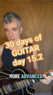 #30daysofguitar Day 15.2. 1 3 5 exercise