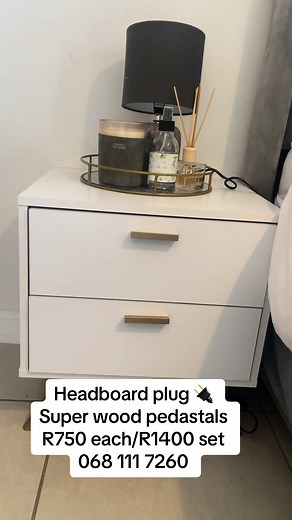 Superwood Pedestals and Headboard Plugs Available