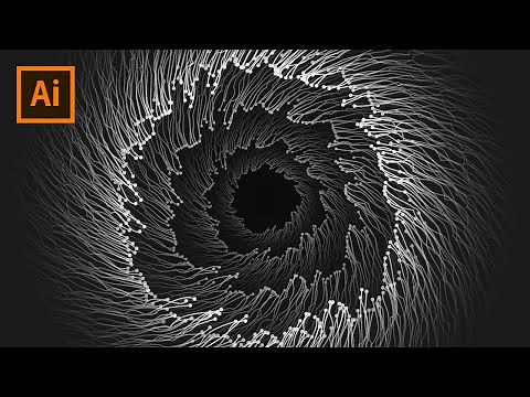 How to Create Spooky Eye Iris 3D Vector Art - Adobe Illustrator