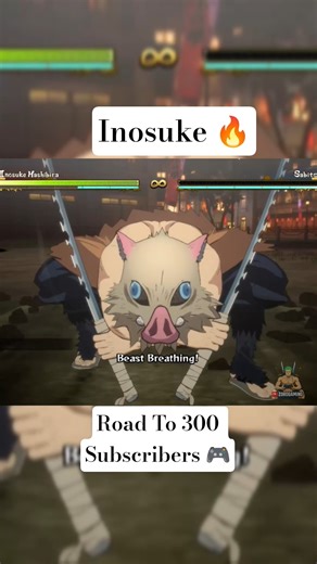 Inosuke vs Sabito | Beast Breathing vs Water Style Fight 🔥#shorts