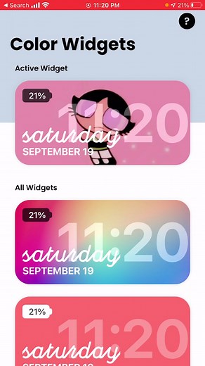 Tutorial On the Color Widget! #fyp #foryou #foryoupage #ios14 #goviral #ios14tutorial
