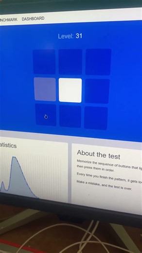 Human Benchmark Memory Sequence Explotation