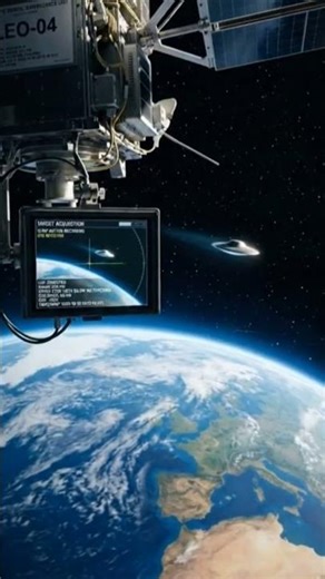🚨 NASA Satellite Tracks Mysterious UFO in Space? Real Footage or Hidden Truth! 👽